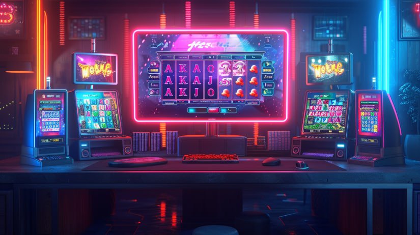 Ilustrasi permainan slot online di platform garudagacor dengan akses mobile dan pengalaman terbaik